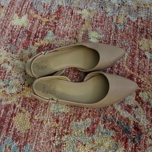 Naturalizer Banks Slingback in Opal Pink Leather